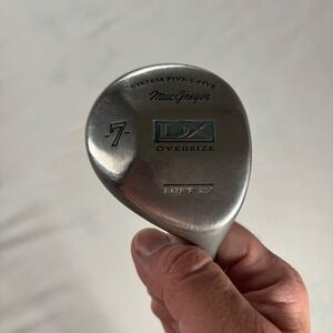 MacGregor DX Oversize 7 Wood Womens Ladies Silver Excellent 25 Loft Graphite